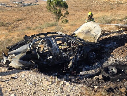 מטען התפוצץ בתוך רכב: חשד לרצח כפול בנגב