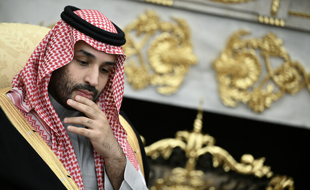 יורש העצר הסעודי מוחמד בן סלמאן (צילום: BRENDAN SMIALOWSKI/AFP via Getty Images)