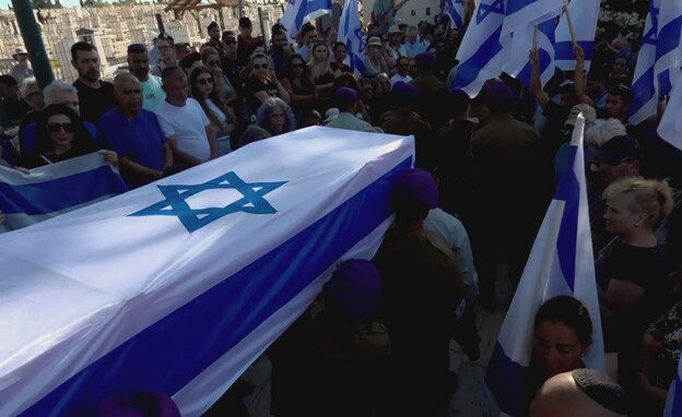 הלוויתו של סמ"ר מיכאל טיוקין ז"ל