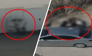 תיעוד מעשי הסחיטה (צילום: דוברות המשטרה)