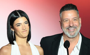 צ'ארלי דאמיליו ומשפחתה (צילום:  Tiffany Rose, getty images)