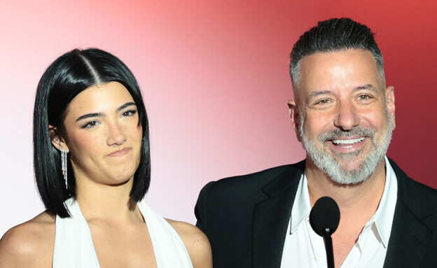 צ'ארלי דאמיליו ומשפחתה (צילום:  Tiffany Rose, getty images)
