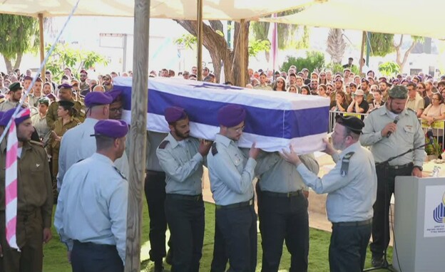 הלוויתו של סרן אורי יוסף סילבסטר ז"ל