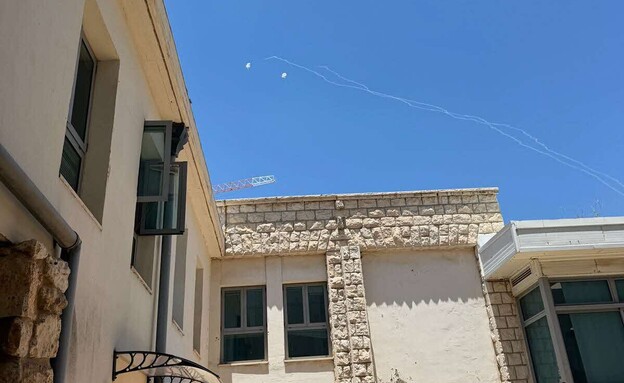 יירוט מעל הפקולטה לרפואה בצפת