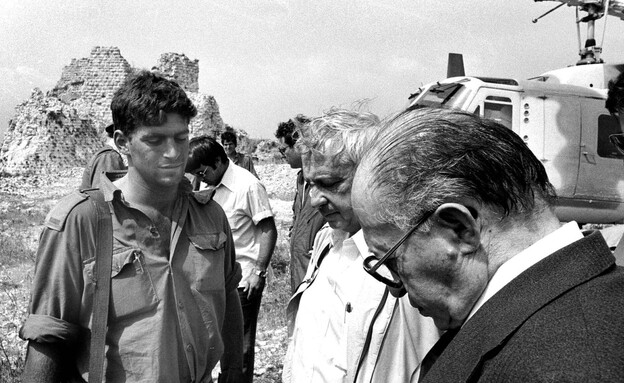 בגין ושרון מבצר בופור לבנון 
