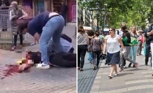 פשע בברצלונה ספרד (צילום: לפי סעיף 27א' לחוק זכויות יוצרים)