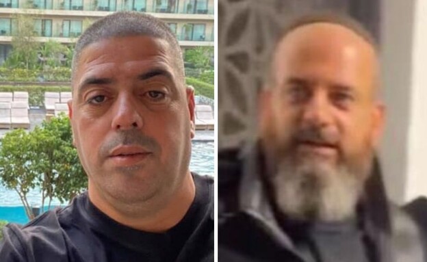 מימין: ראש ארגון הפשע שמוליק הרוש והקבלן אליהו יתח