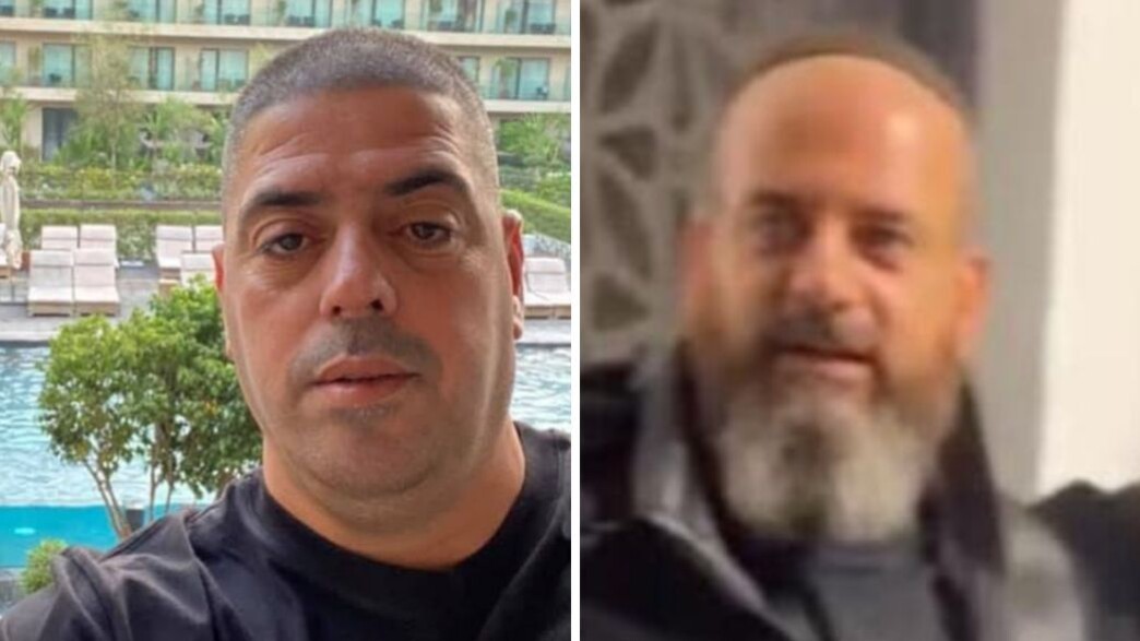 מימין: ראש ארגון הפשע שמוליק הרוש והקבלן אליהו יתח