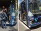 מסע הרס בתל אביב: גנב אוטובוס ציבורי, נהג ללא רישיון - וריסק רכבים