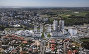 פרויקט תנופורט בחדרה (הדמיה: סנפשוט)