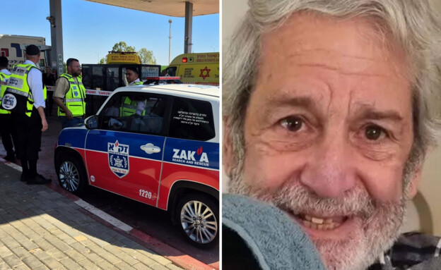גבי קמין ז"ל בן ה-81 שנהג משאית דרס למוות בתחנת הד (צילום: דוברות זק"א, לפי סעיף 27א לחוק זכויות היוצרים)