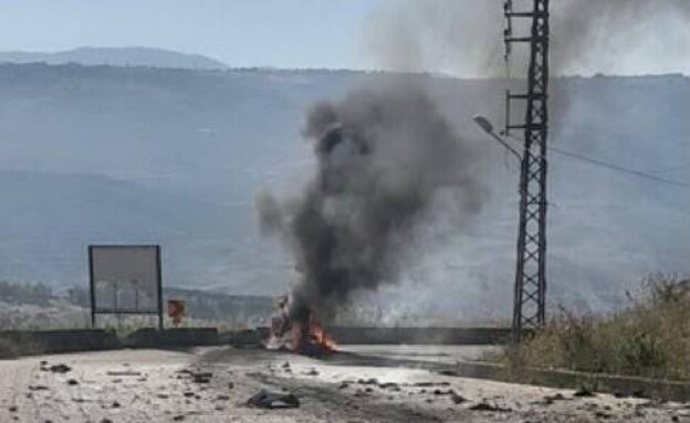 צה"ל תקף כלי רכב שבו קצינים וחיילים של צבא לבנון צה"ל תקף כלי רכב שבו קצינים וחיילים של צבא לבנון