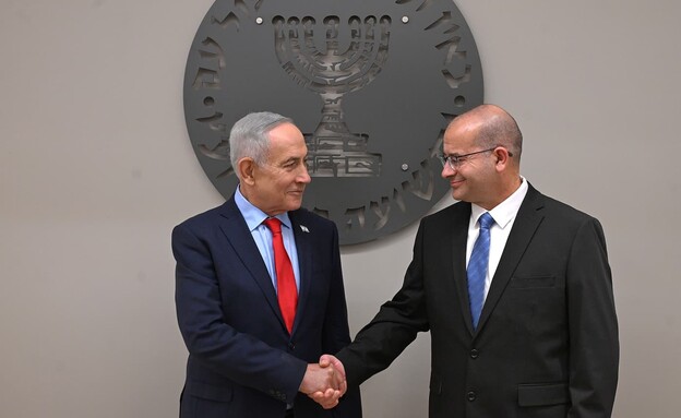 רומן גופמן ובנימין נתניהו רומן גופמן ובנימין נתניהו