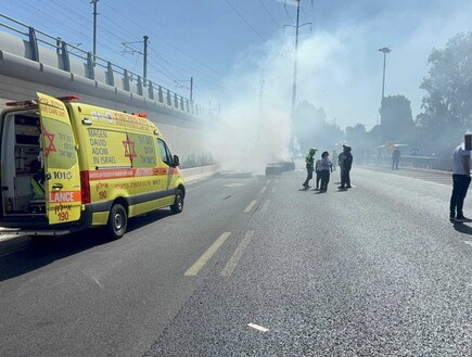 גבר כבן 50 נהרג בפיצוץ רכב בכביש 65 בצפון הארץ