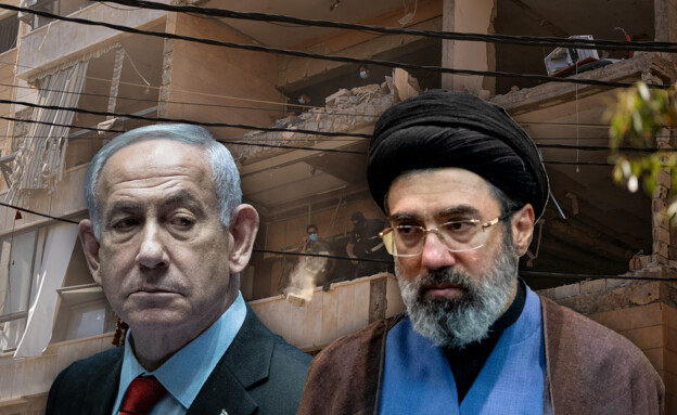 מוג'תבא ח'אמנאי, בנימין נתניהו (צילום: יונתן זינדל, AP, רויטרס, פלאש90) מוג'תבא ח'אמנאי, בנימין נתניהו (צילום: יונתן זינדל, AP, רויטרס, פלאש90)