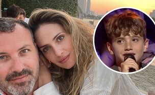 מלי לוי, שמעון גרשון והבן הצעיר דניאל (צילום: מלי לוי ושמעון גרשון: אינסטגרם, דניאל גרשון: מתוך "רוקדים עם כוכבים")