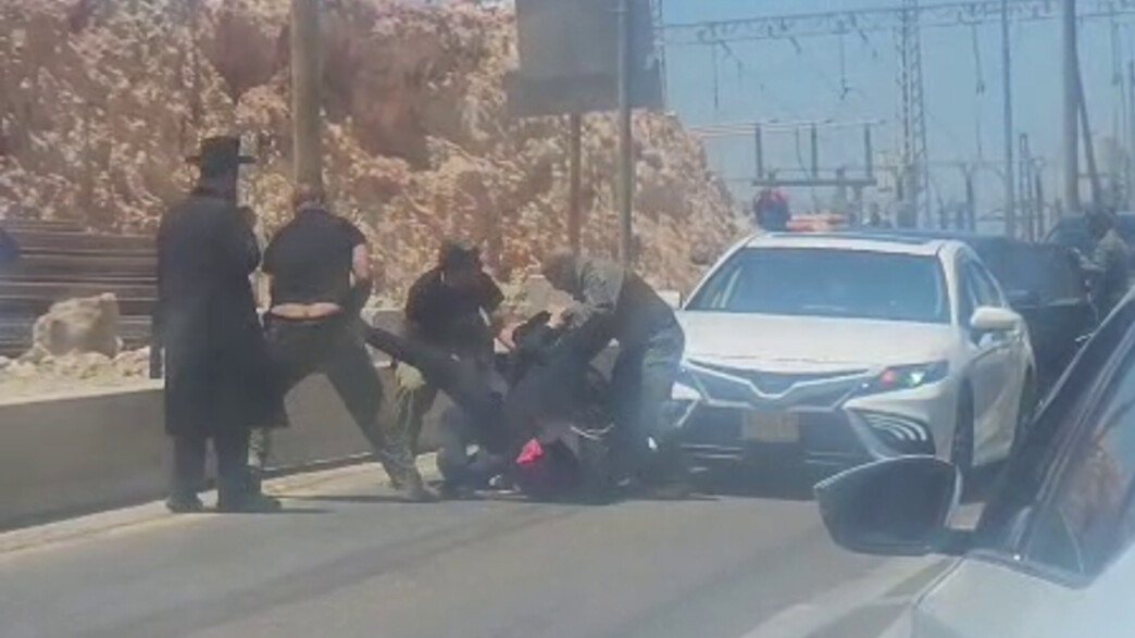 חרדי החשוד במעורבות בהתפרעות בבית השופט סולברג נעצר, מהומה פ