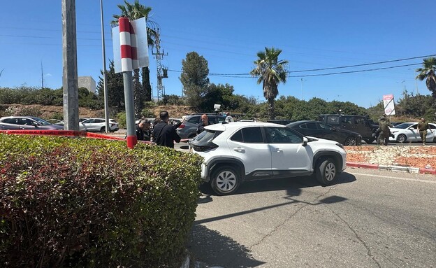 זירת הירי בכוכב יאיר זירת הירי בכוכב יאיר