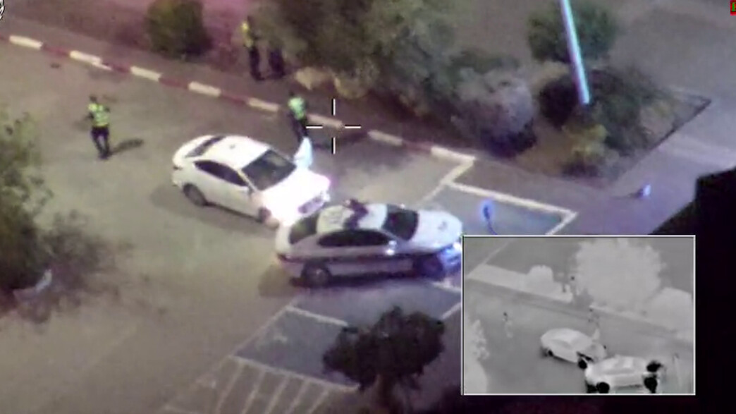 נמלט מהניידות, חצה באדום - ונעצר בסמטה ללא מוצא בז