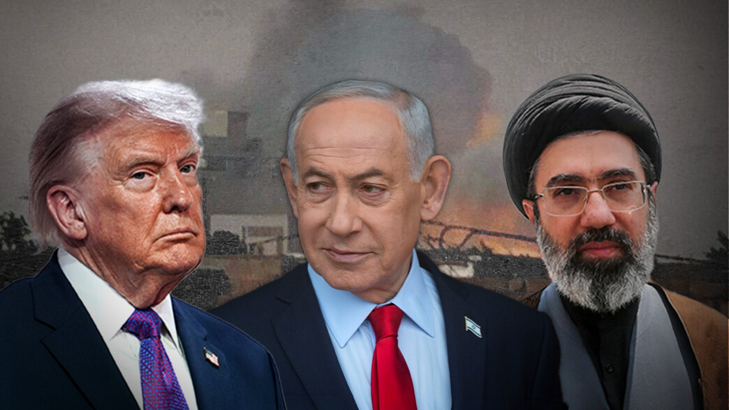 מוג'תבא ח'אמנאי, דונלד טראמפ ובנימין נתניהו מוג'תבא ח'אמנאי, דונלד טראמפ ובנימין נתניהו