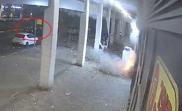 זירת הפיצוץ ברמלה זירת הפיצוץ ברמלה