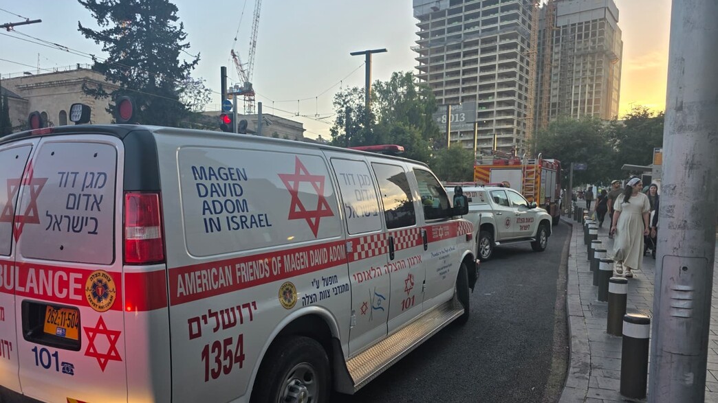 זירת האירוע בירושלים זירת האירוע בירושלים