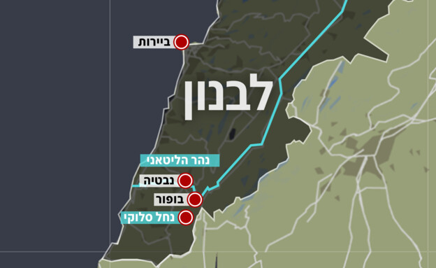 מפת הטרור בלבנון מפת הטרור בלבנון