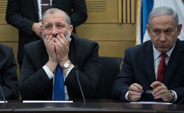 ראש הממשלה נתניהו ויו"ר ש"ס אריה דרעי ראש הממשלה נתניהו ויו"ר ש"ס אריה דרעי