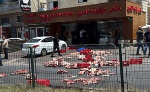האטליז בכפר כנא (צילום: רשתות חברתיות לפי סעיף 27 א')