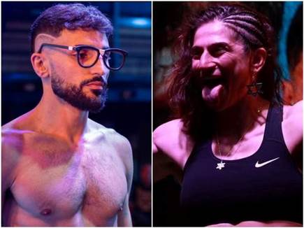 נוקאאוט כפול מהסרטים. בלוק ופרו (מתוך האינסטגרם של שון פרו ונילי ב נוקאאוט כפול מהסרטים. בלוק ופרו (מתוך האינסטגרם של שון פרו ונילי ב