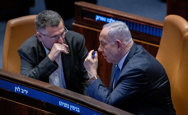 ראש הממשלה בנימין נתניהו ושר החוץ גדעון סער ראש הממשלה בנימין נתניהו ושר החוץ גדעון סער
