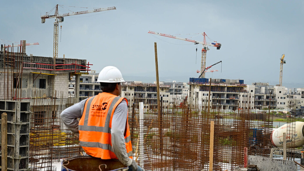אתר בנייה בקצרין, אפריל 2026 אתר בנייה בקצרין, אפריל 2026