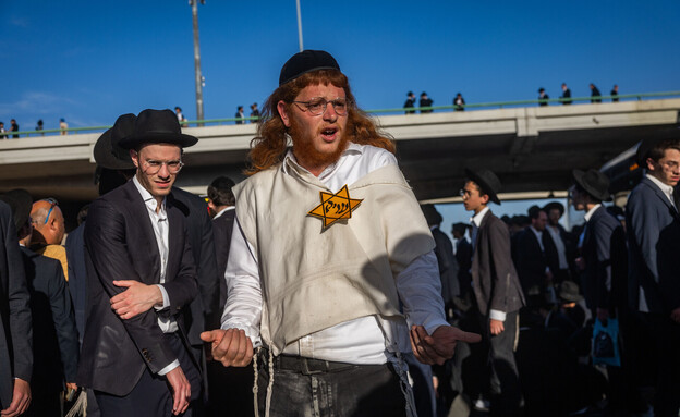מחאת חרדים נגד גיוס לצה"ל מחאת חרדים נגד גיוס לצה"ל