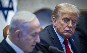 נשיא ארה"ב דונלד טראמפ וראש הממשלה בנימין נתניהו (צילום: יונתן זינדל, פלאש 90)