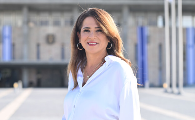 יו"ר סיעת יש עתיד (ביחד) ומרכזת האופוזיציה, מירב בן ארי (צילום: אלעד גוטמן)