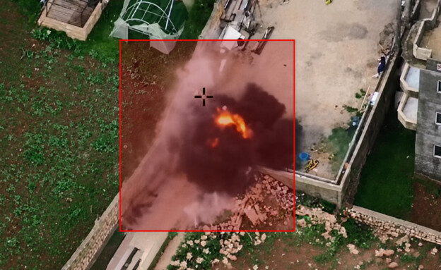 חיסול מחבל חיזבאללה בדרום לבנון (צילום: דובר צה"ל)