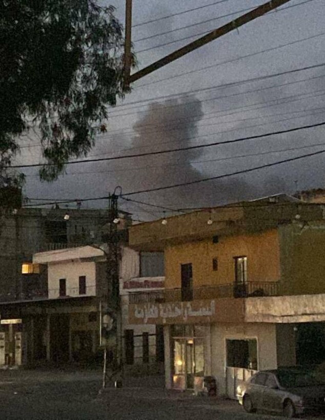 תקיפות צה"ל בדרום לבנון בכפרים באזור נבטיה תקיפות צה"ל בדרום לבנון בכפרים באזור נבטיה
