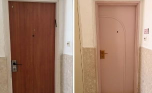 השיפוצניקית: מייקאובר לדלת (צילום: השיפוצניקית)