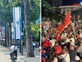 התחילו לשנוא אותנו: מפגינים באלבניה חיללו את דגל שגרירות ישראל – משרד החוץ המקומי גינה