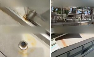 החופשה שהשתבשה במלון באילת (צילום: מתוך "חדשות הבוקר", קשת 12)