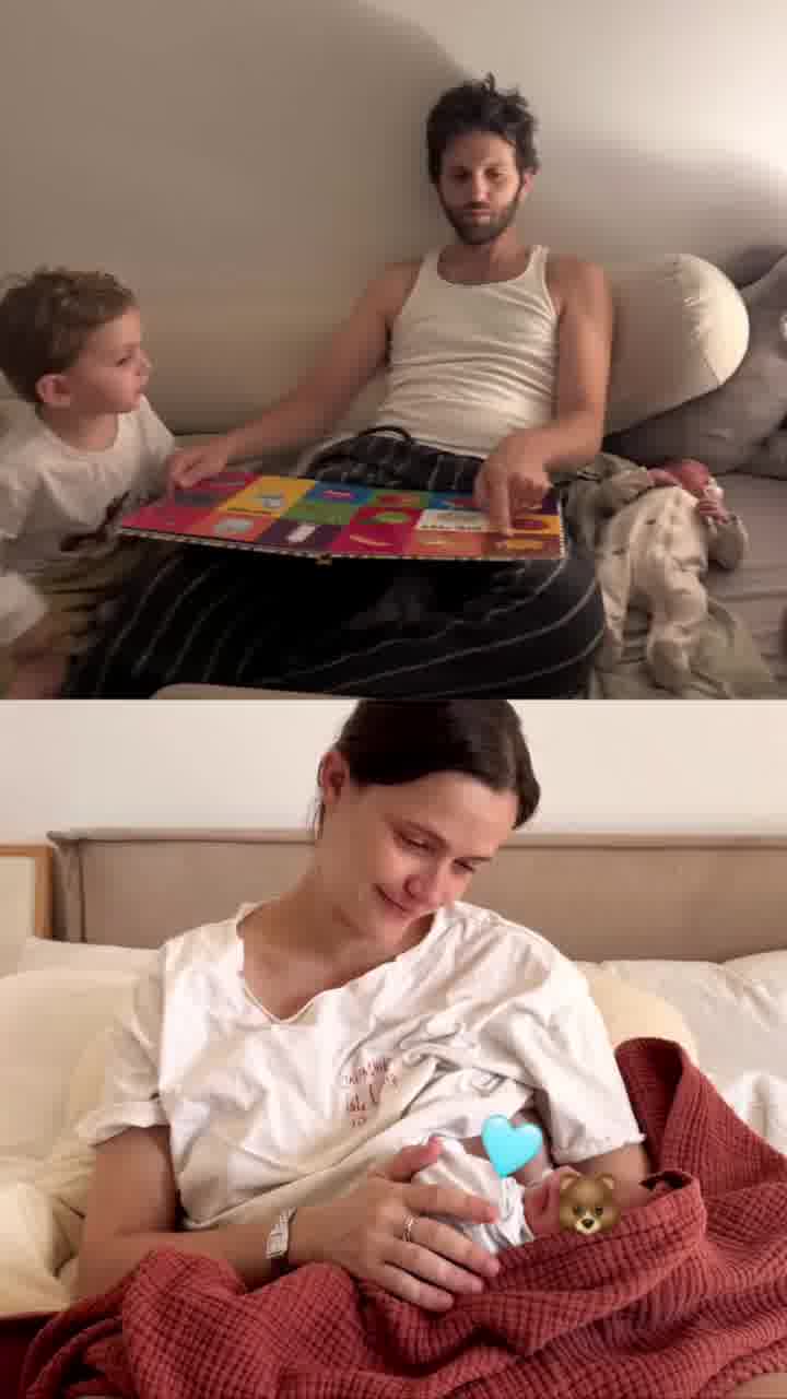 "אתה עושה לי לבכות מאושר":
 ליהי קורנובסקי ורועי ניק הביאו 
לעולם בן שני - רם