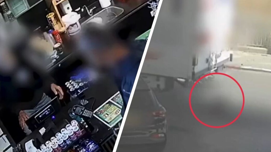 תיעוד העימות והדריסה בתחנת הדלק תיעוד העימות והדריסה בתחנת הדלק