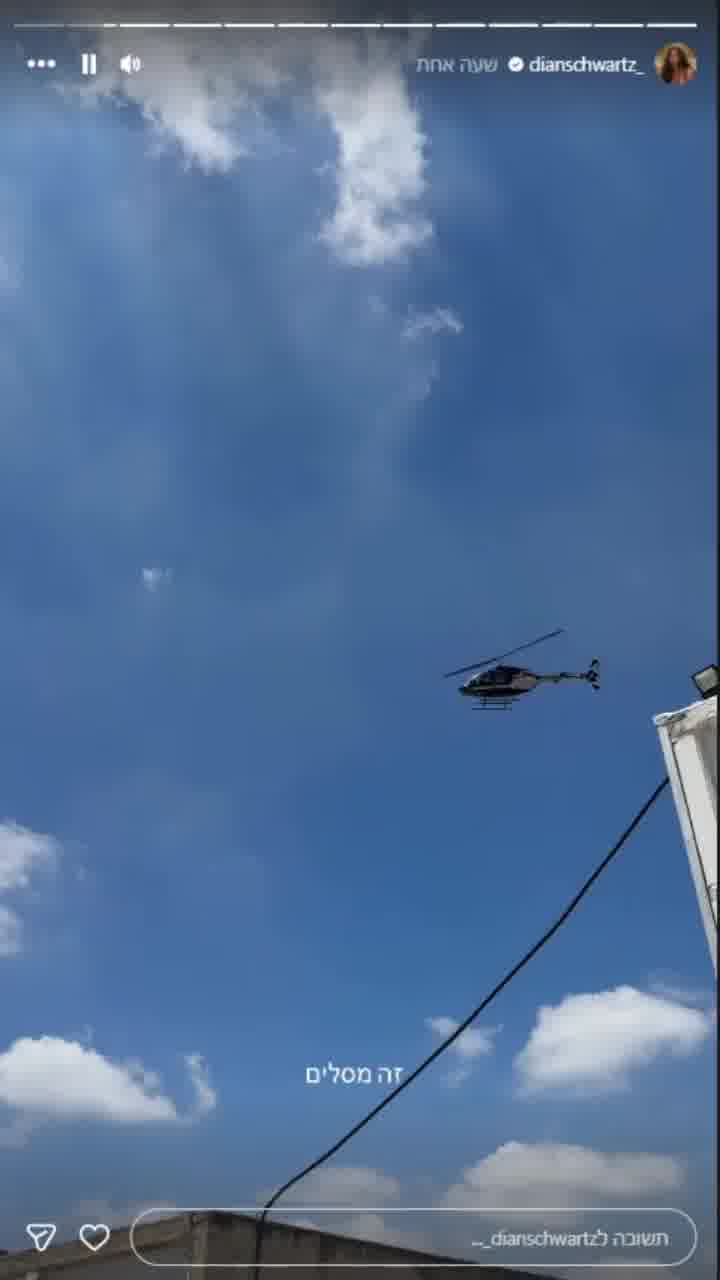 מה קורה כאן? אחרי שישה זרי פרחים ושלישיית מריאצ'י, דיאן שוורץ מקבלת הקדשה רומנטית במסוק