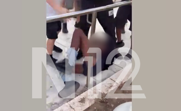 תיעוד התקיפה (צילום: N12)
