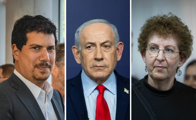 רבקה פרידמן-פלדמן, בנימין נתניהו, עמית חדד (צילום: יונתן זינדל, נועם רבקין פנטון, אבשלום ששוני, פלאש 90)