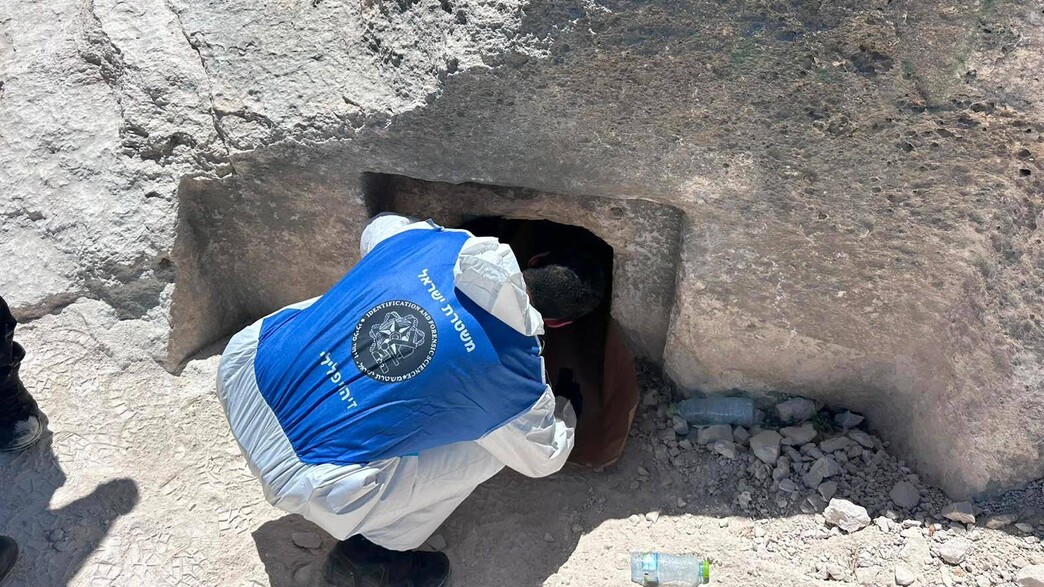 מנהרה שנחשפה בסמוך לירושלים מנהרה שנחשפה בסמוך לירושלים