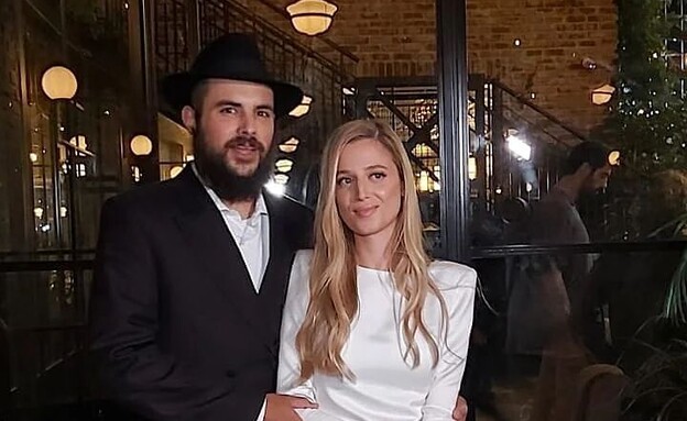 אסף הרץ ובת זוגו הדר קניאל (צילום: אור גפן)
