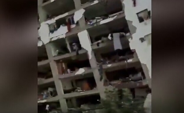תיעוד מהנזקים בעקבות רעידת האדמה בוונצואלה