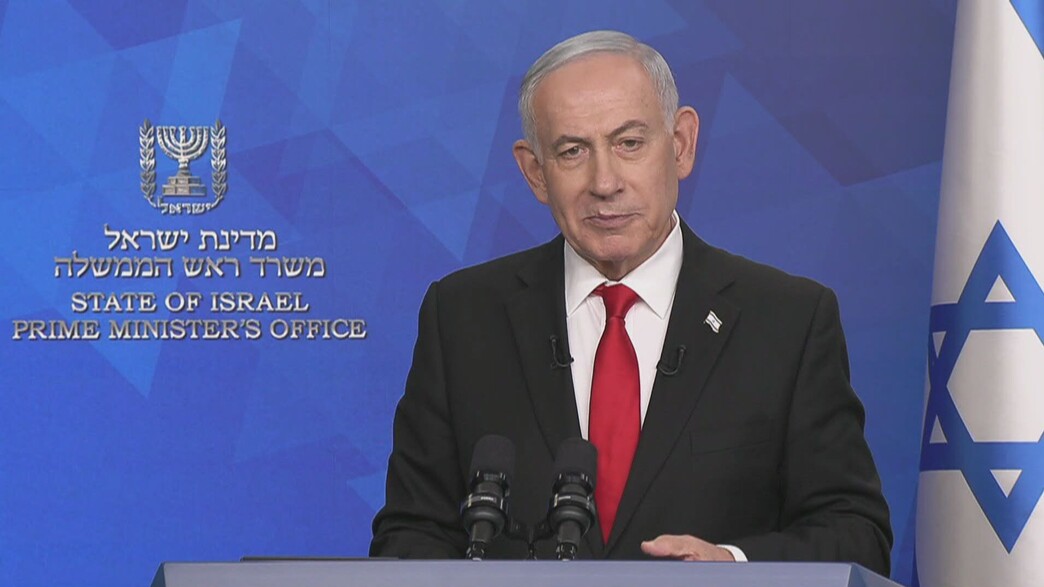 בנימין נתניהו במסע"ת בנושא ההסכם ההיסטורי עם לבנון