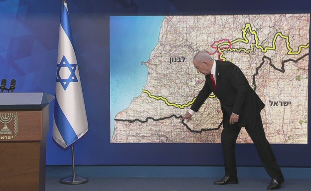 בנימין נתניהו במסע"ת בנושא ההסכם ההיסטורי עם לבנון
